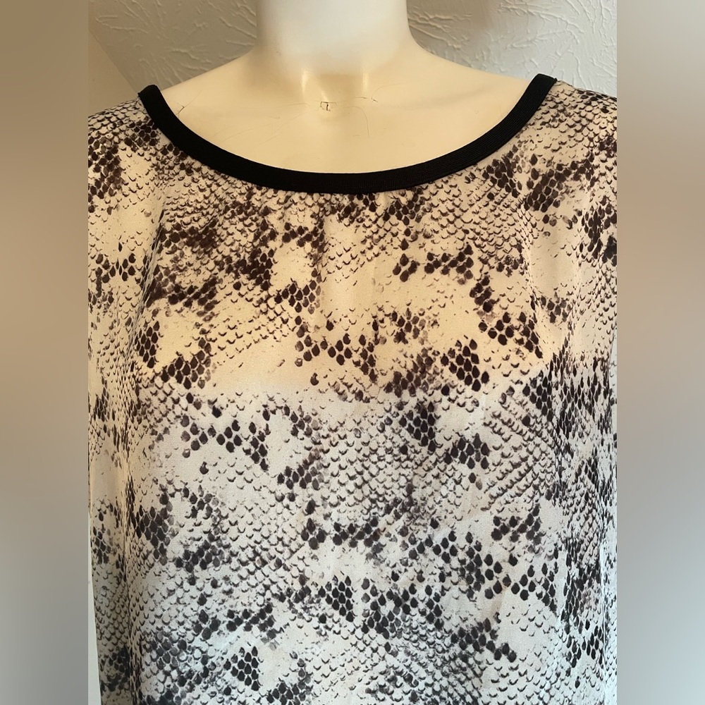 Escada Python Print Blouse - image 2